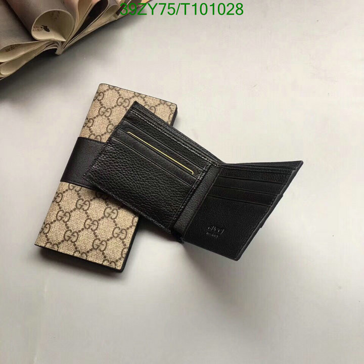 Gucci Bag-(4A)-Wallet-,Code: T101028,$ 51USD
