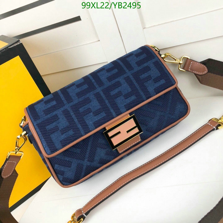 Fendi Bag-(4A)-Baguette-,Code: YB2495,$ 129USD