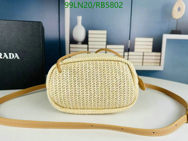 Prada Bag-(4A)-Bucket Bag- Code: RB5802 $ 129USD