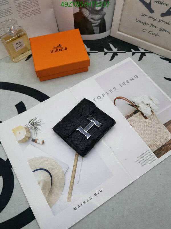 Hermes Bag-(4A)-Wallet-,Code: HT5237,$ 64USD