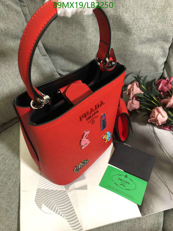 Prada Bag-(4A)-Bucket Bag- Code: LB2250 $ 116USD