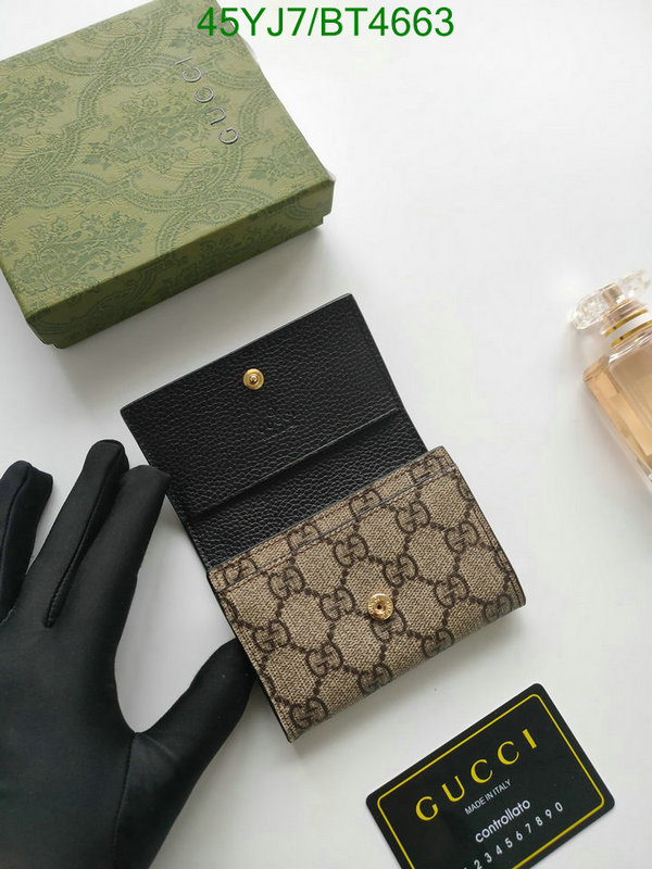 Gucci Bag-(4A)-Wallet- Code: BT4663 $ 59USD