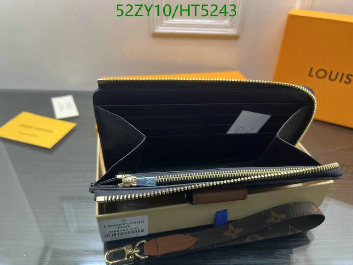 LV Bags-(4A)-Wallet-,Code: HT5243,$ 68USD