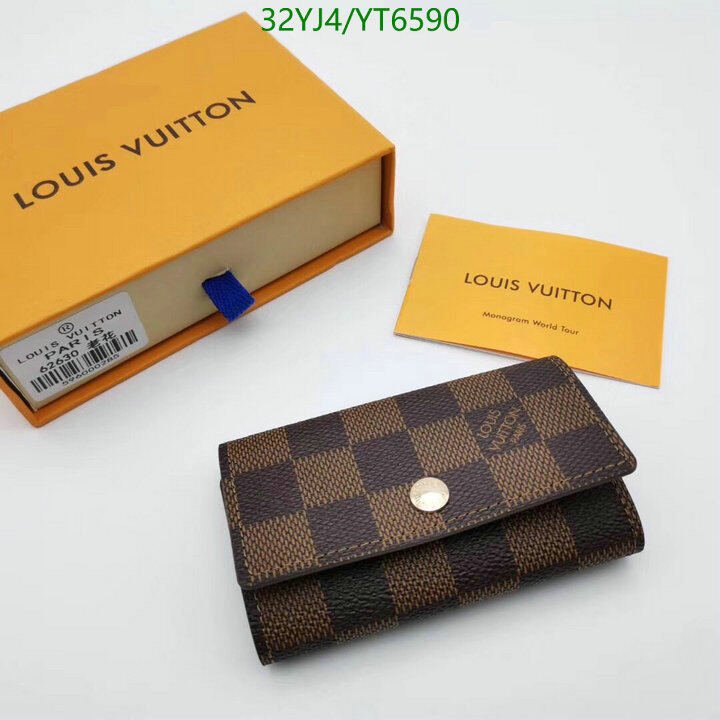 LV Bags-(4A)-Wallet-,Code: YT6590,$ 42USD