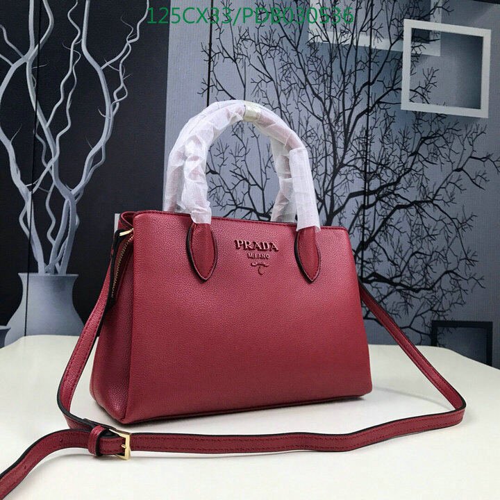 Prada Bag-(4A)-Handbag-,Code: PDB030536,$ 163USD