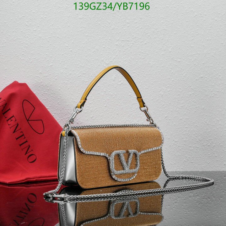 Valentino Bag-(4A)-LOC-V Logo ,Code: YB7196,$ 181USD