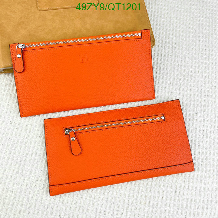 Hermes Bag-(4A)-Wallet- Code: QT1201 $ 64USD