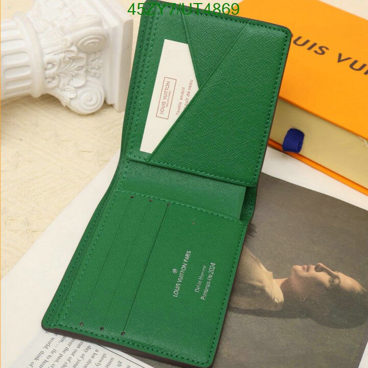 LV Bag-(4A)-Wallet- Code: UT4869 $ 59USD