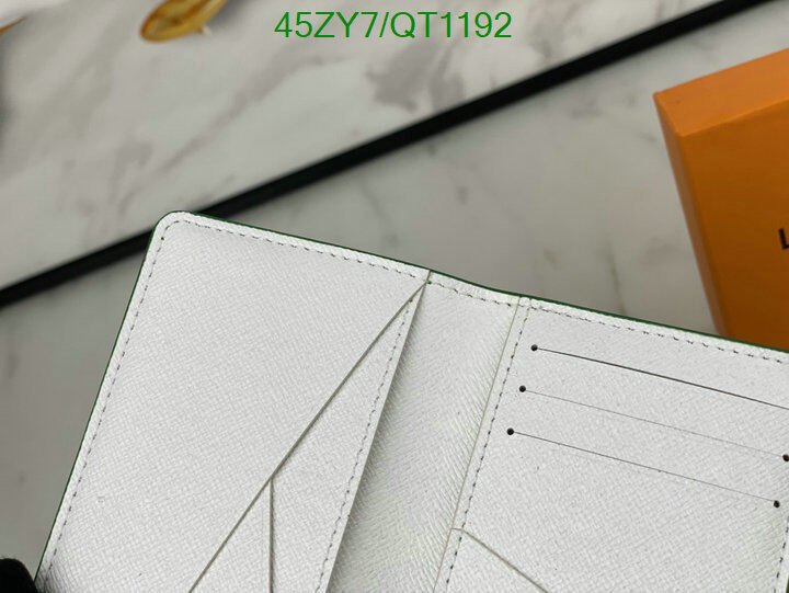LV Bag-(4A)-Wallet- Code: QT1192 $ 59USD