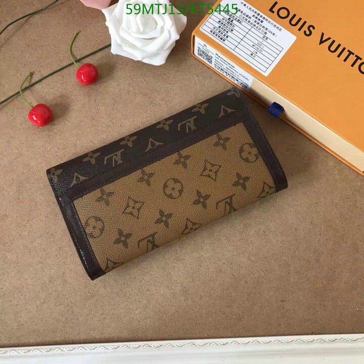LV Bags-(4A)-Wallet-,Code: KT5445,$ 77USD