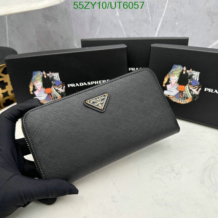 Prada Bag-(4A)-Wallet- Code: UT6057 $ 72USD
