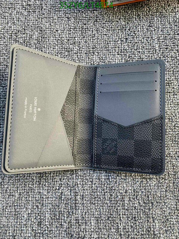 LV Bags-(4A)-Wallet-,Code: LT4874,$ 46USD