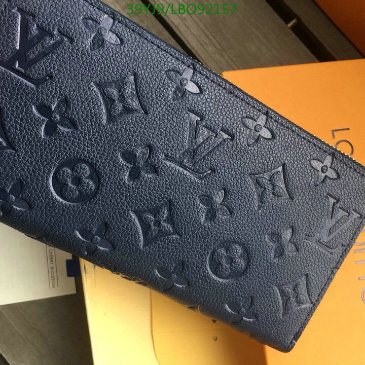 LV Bags-(4A)-Wallet-,Code: LB092157,