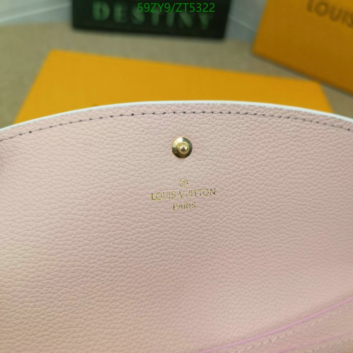 LV Bags-(4A)-Wallet-,Code: ZT5322,$ 77USD