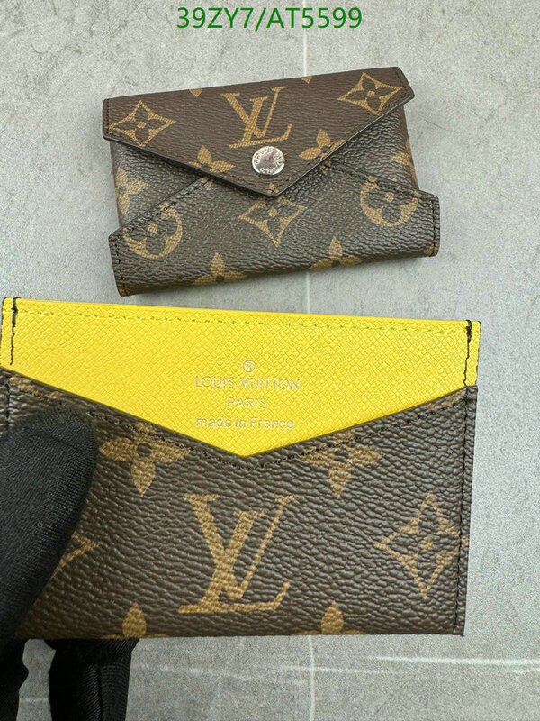 LV Bag-(4A)-Wallet- Code: AT5599 $ 51USD