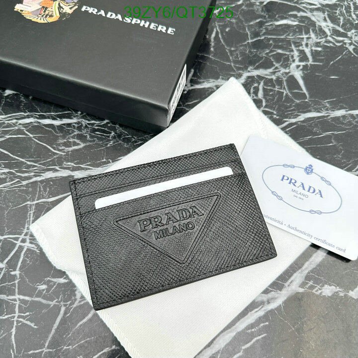 Prada Bag-(4A)-Wallet- Code: QT3725 $ 51USD