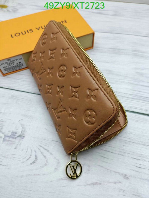 LV Bags-(4A)-Wallet-,Code: XT2723,$ 64USD