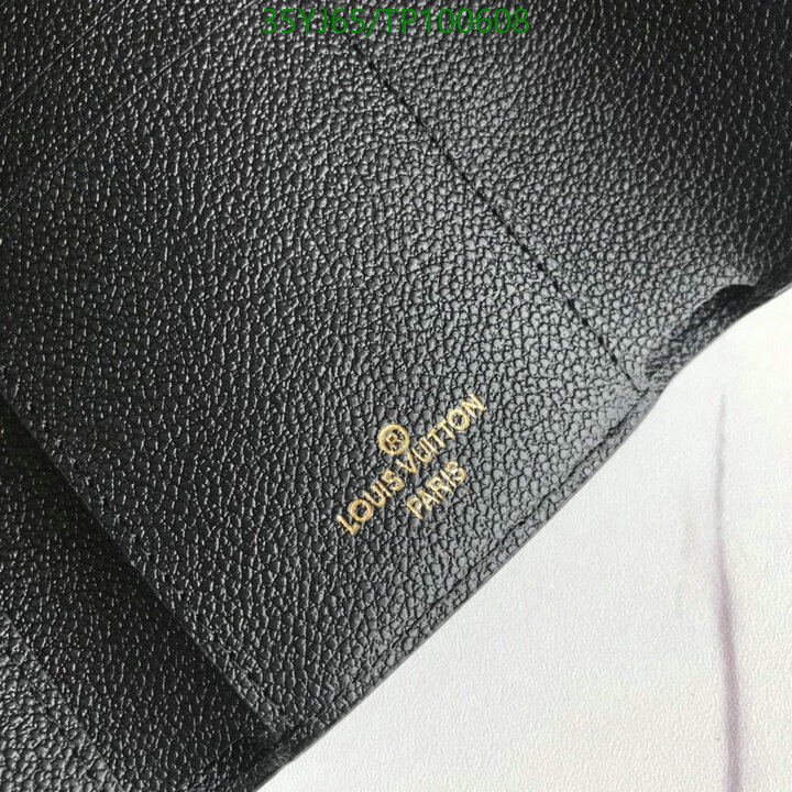 LV Bags-(4A)-Wallet-,Code: TP100608,$ 46USD