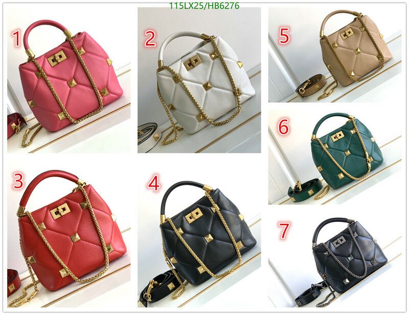 Valentino Bag-(4A)-Roman Stud-,Code: HB6276,$ 150USD