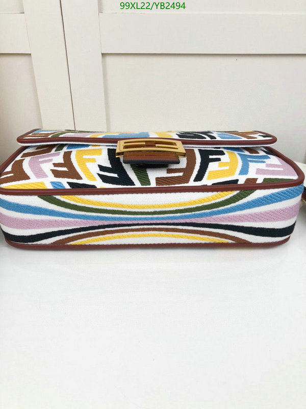 Fendi Bag-(4A)-Baguette-,Code: YB2494,$ 129USD