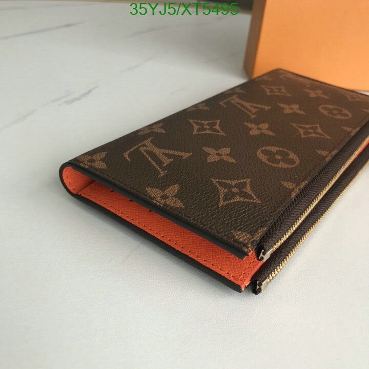 LV Bags-(4A)-Wallet-,Code: XT5495,$ 46USD