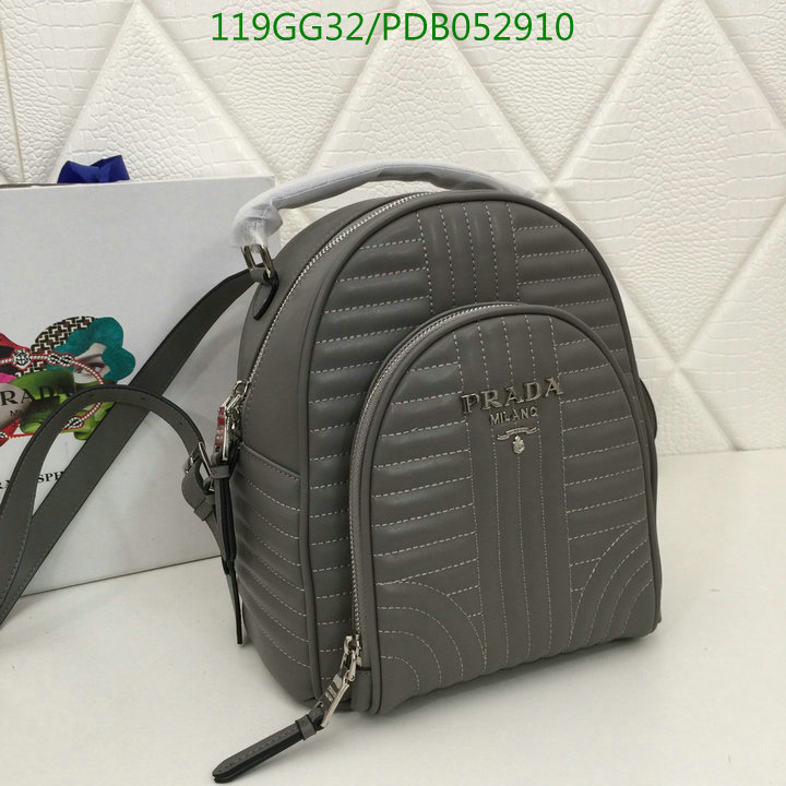 Prada Bag-(4A)-Backpack-,Code: PDB052910,$ 155USD