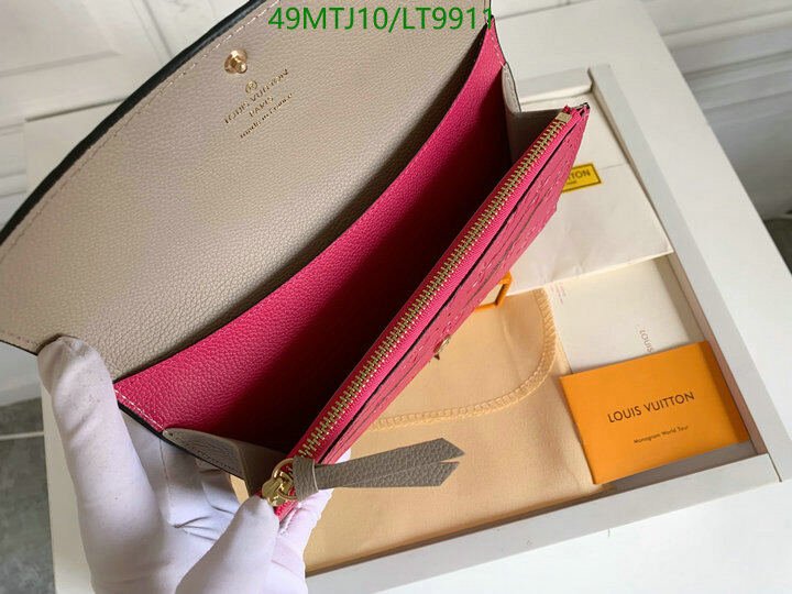 LV Bags-(4A)-Wallet-,Code: LT9911,$ 64USD