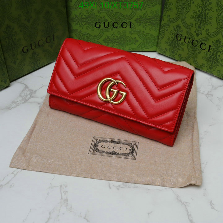 Gucci Bag-(4A)-Wallet-,Code: XT3757,$ 64USD