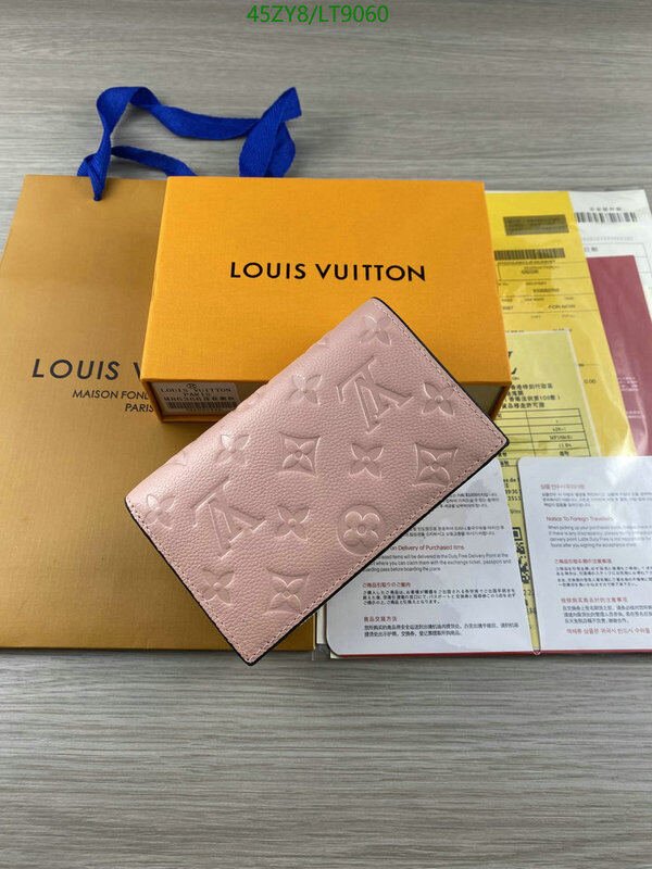 LV Bags-(4A)-Wallet-,Code: LT9060,$ 59USD