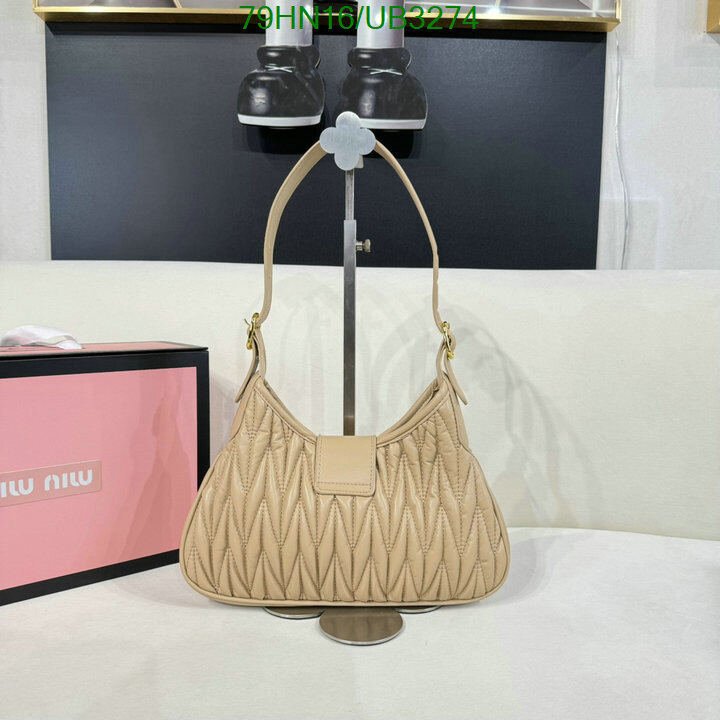 Miu Miu Bag-(4A)-Handbag- Code: UB3274 $ 103USD
