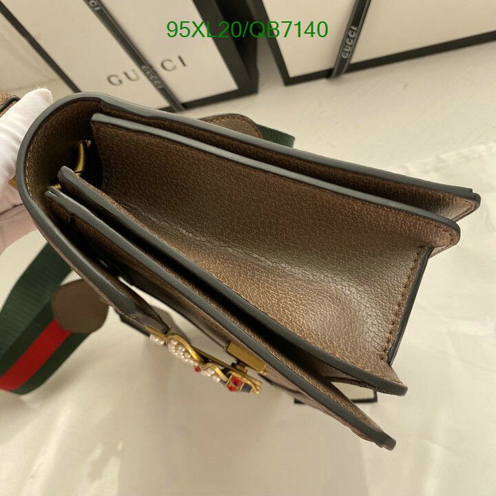 Gucci Bag-(4A)-Diagonal- Code: QB7140 $ 124USD