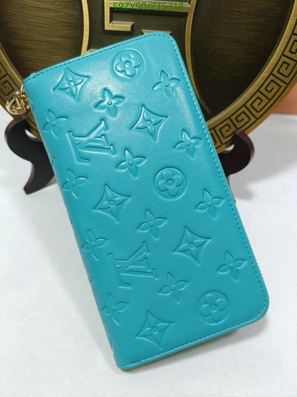 LV Bags-(4A)-Wallet-,Code: ZT5318,$ 77USD