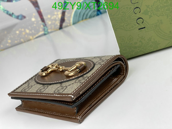 Gucci Bag-(4A)-Wallet-,Code: XT2694,$ 64USD