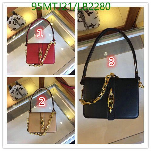 LV Bags-(4A)-Pochette MTis Bag-Twist-,Code: LB2280,$ 124USD