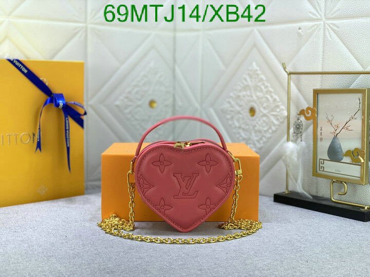 LV Bags-(4A)-Pochette MTis Bag-Twist-,Code: XB42,$ 90USD