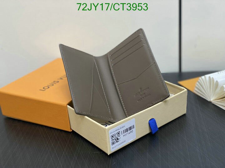 LV Bag-(4A)-Wallet- Code: CT3953 $ 94USD