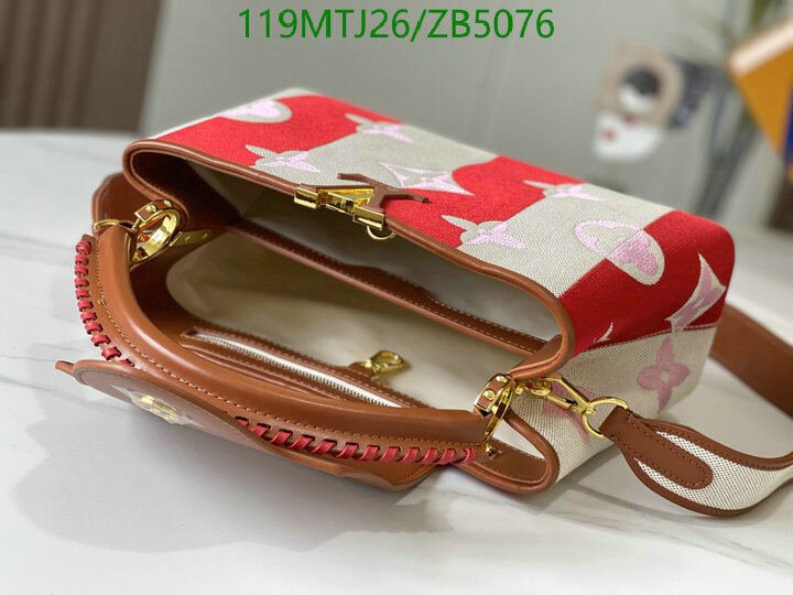 LV Bags-(4A)-Handbag Collection-,Code: ZB5076,$ 155USD