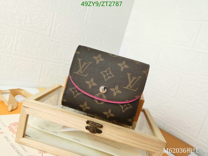 LV Bags-(4A)-Wallet-,Code: ZT2787,$ 64USD