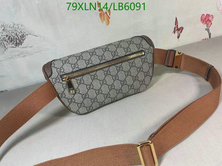 Gucci Bag-(4A)-Diagonal-,Code: LB6091,$ 103USD