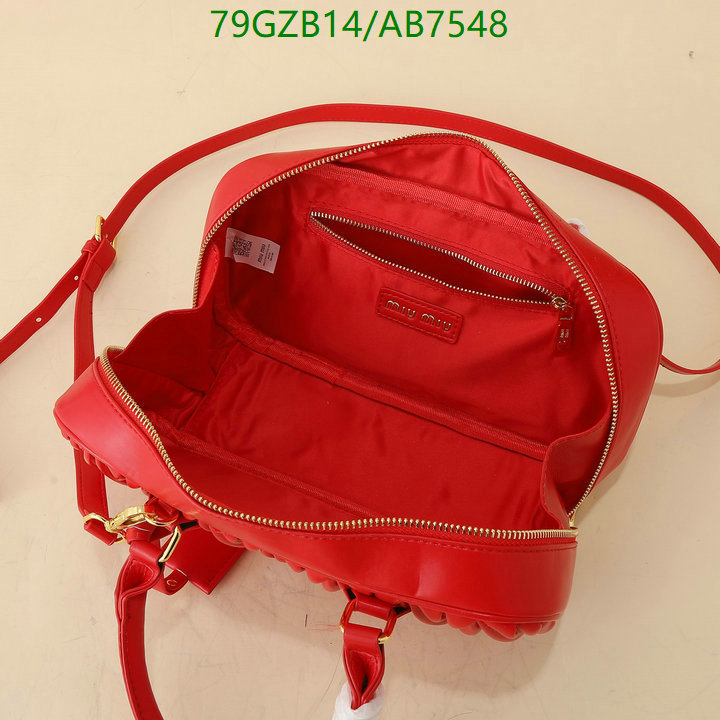 Miu Miu Bag-(4A)-Crossbody- Code: AB7548 $ 103USD