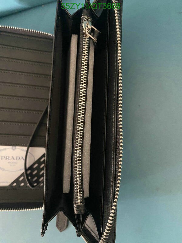 Prada Bag-(4A)-Wallet- Code: QT3668 $ 72USD