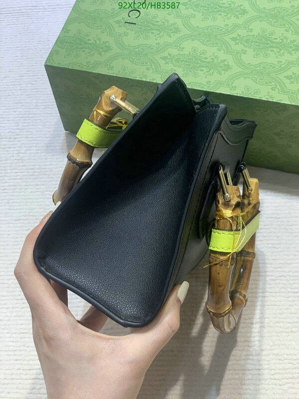 Gucci Bag-(4A)-Diana-Bamboo-,Code: HB3587,$ 120USD