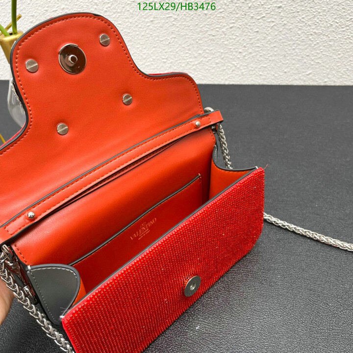 Valentino Bag-(4A)-LOC-V Logo ,Code: HB3476,$ 163USD