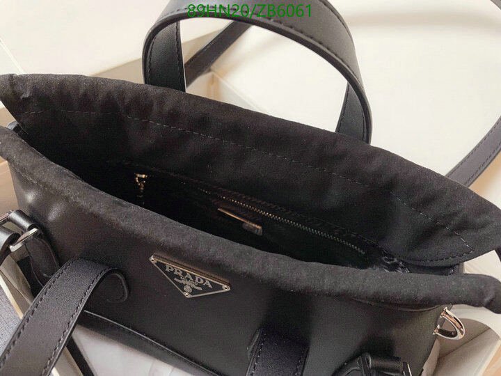 Prada Bag-(4A)-Handbag- Code: ZB6061 $ 116USD