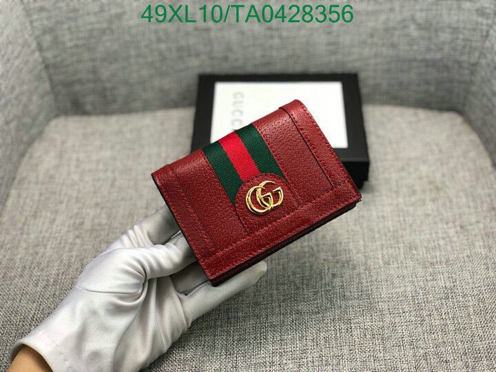 Gucci Bag-(4A)-Wallet-,Code:TA0428356,$ 64USD
