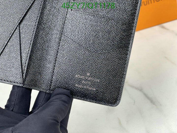 LV Bag-(4A)-Wallet- Code: QT1178 $ 59USD