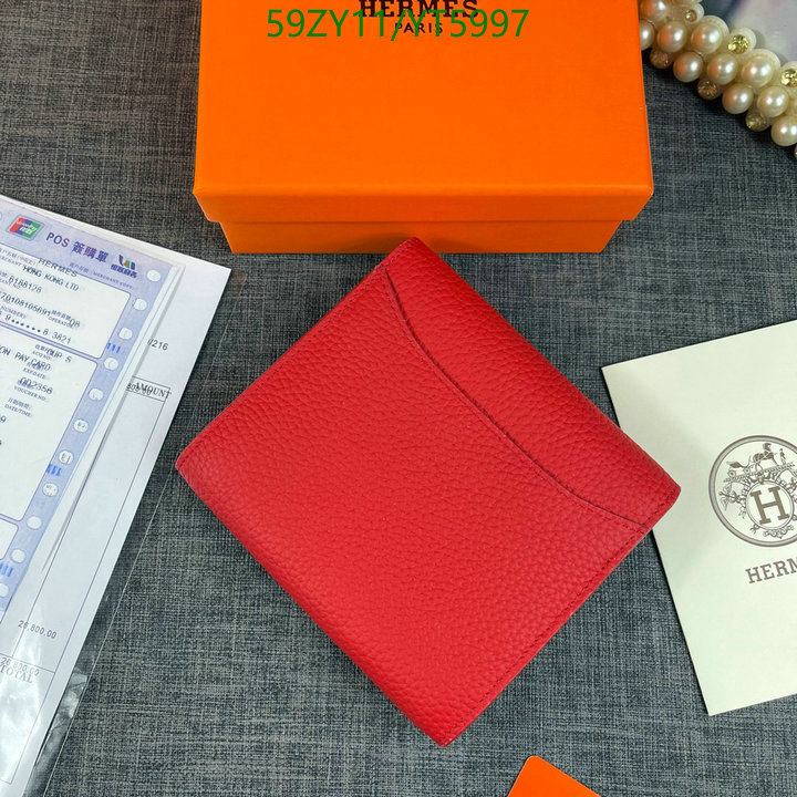 Hermes Bag-(4A)-Wallet-,Code: YT5997,$ 77USD