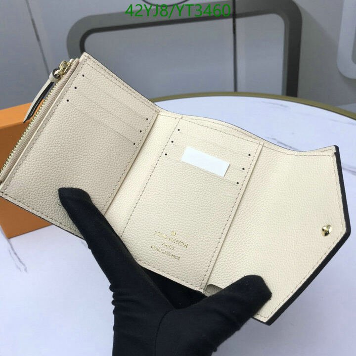 LV Bags-(4A)-Wallet-,Code: YT3460,$ 55USD