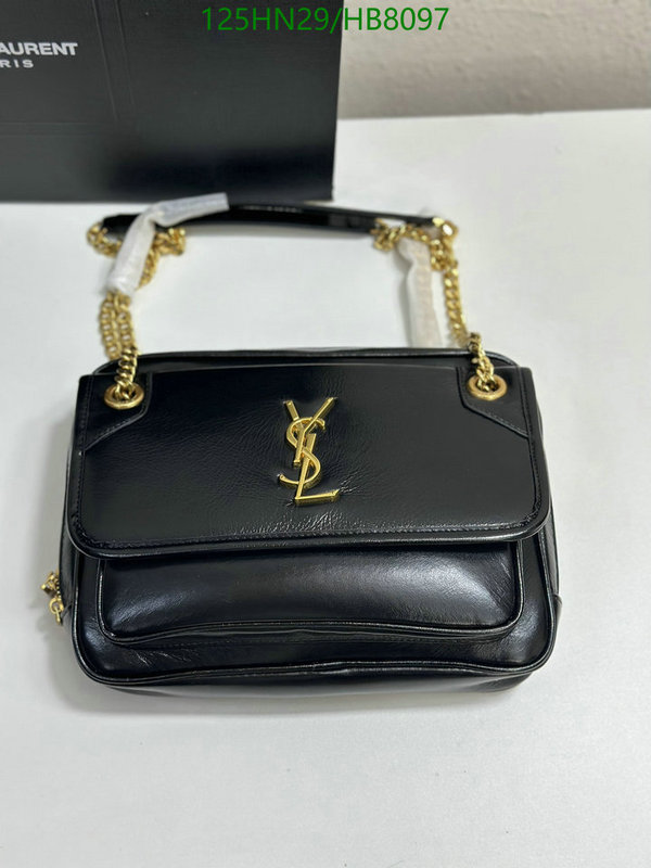 YSL Bag-(4A)-Handbag- Code: HB8097 $ 163USD