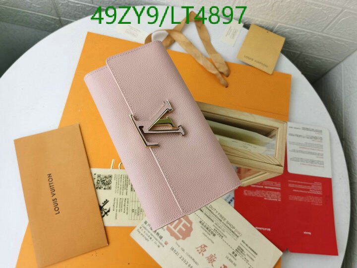 LV Bags-(4A)-Wallet-,Code: LT4897,$ 64USD